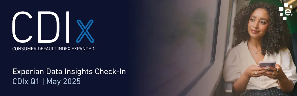 Experian Data Insights Check-In brings you key insights based on the Q1 2025 Consumer Default Index